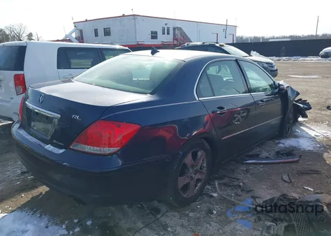 2005 Acura Rl 3.5 from USA, damaged, VIN JH4KB16525C021514